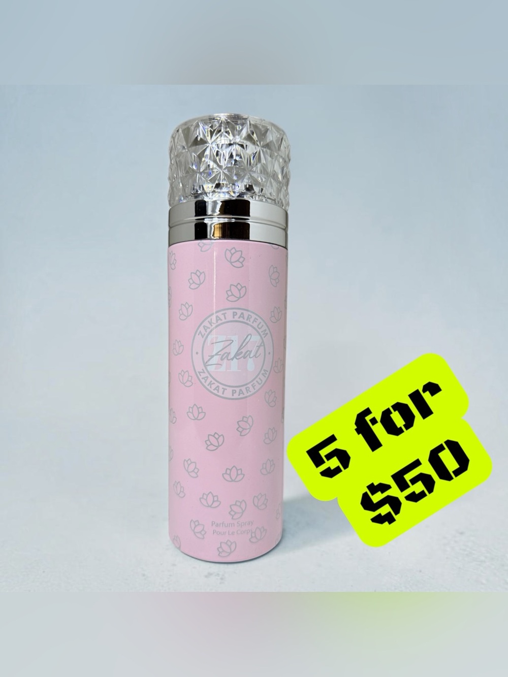 5 ITEMS FOR $50 • ZAKAT 17 Body Spray 6.76oz